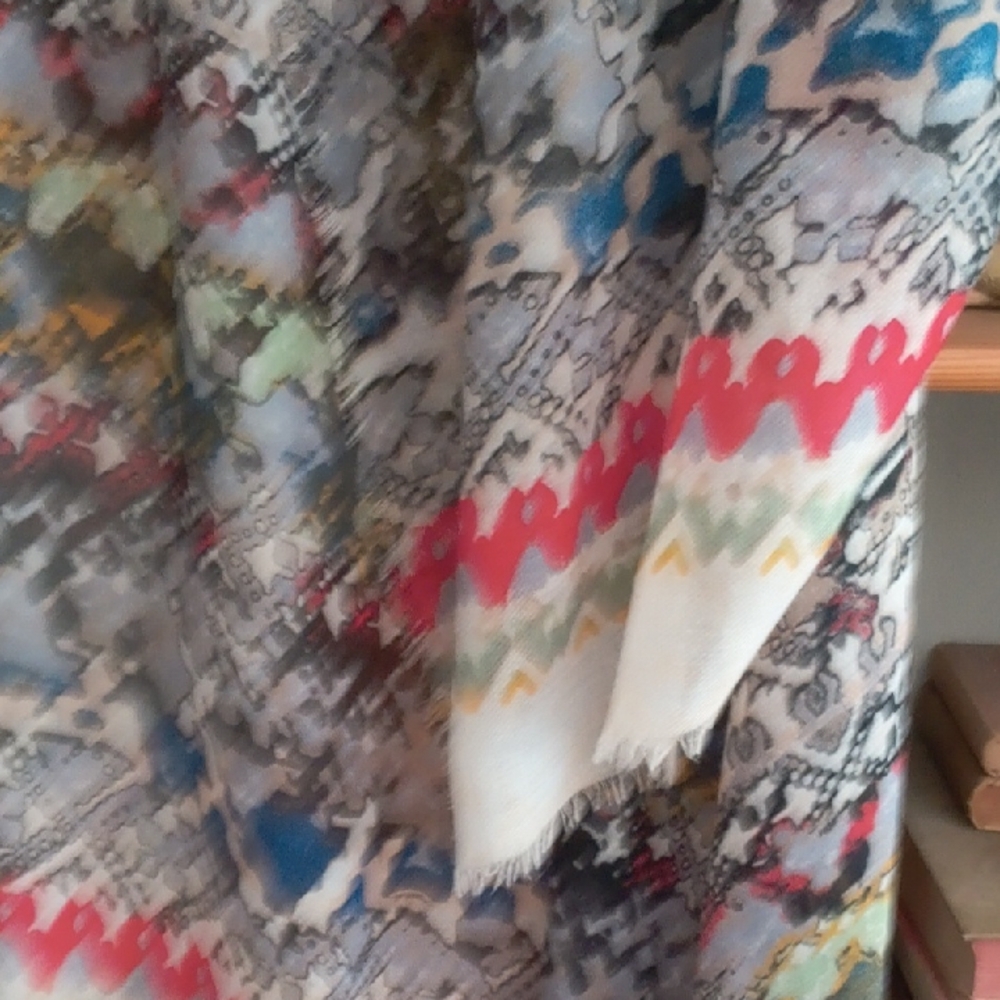 Aldo Vibrant Multicolor Scarf - Picture 5 of 5